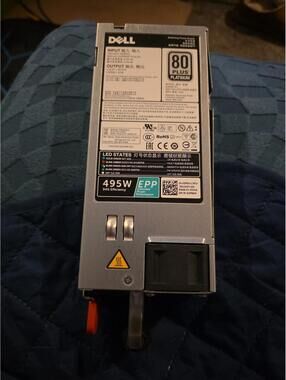 Dell D495E-S0 0N24MJ 495W 80 Plus Platinum Server Power Supply